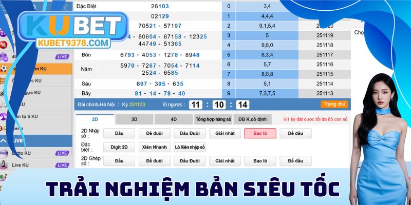 Trải nghiệm bản siêu tốc